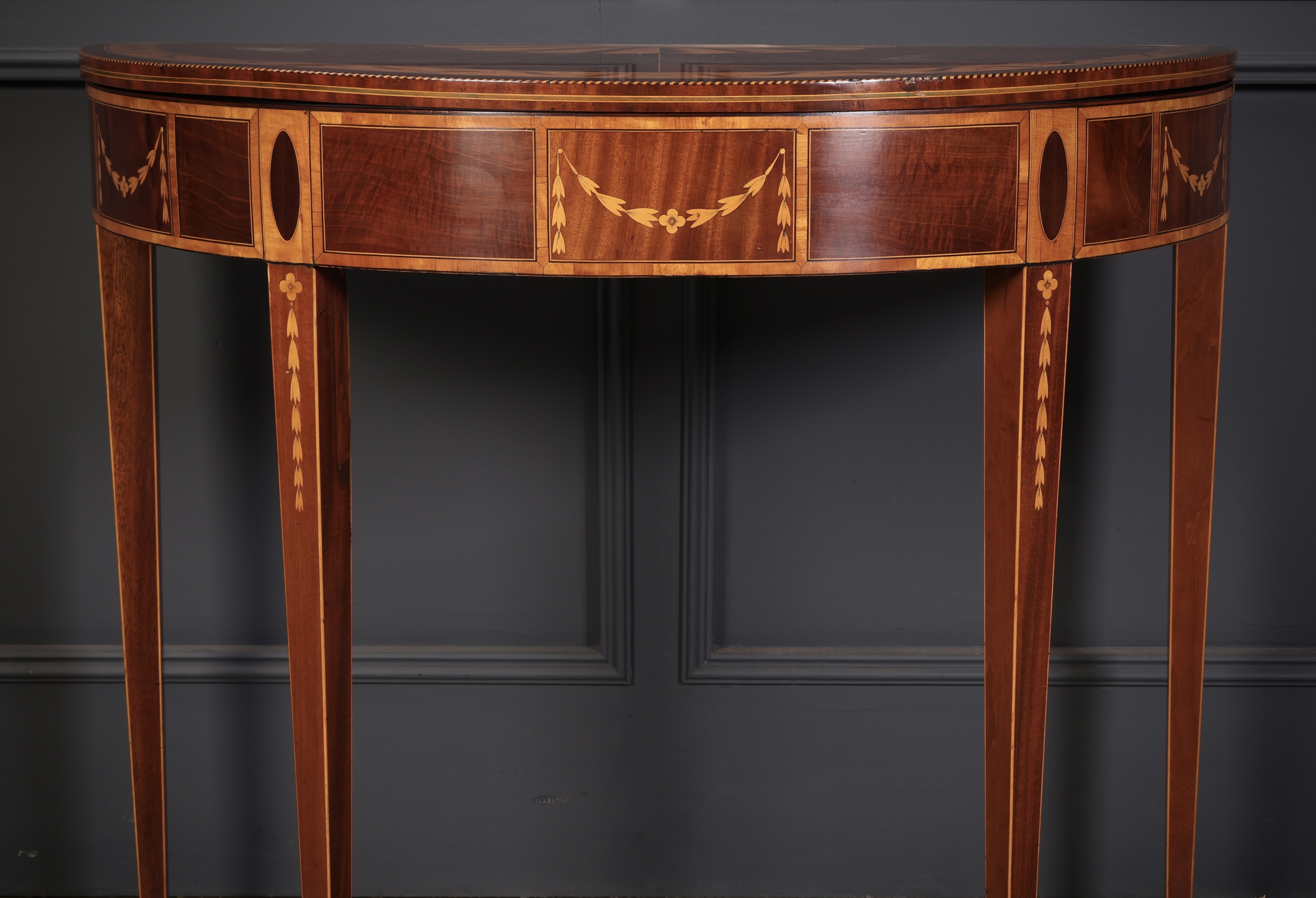 Rare 18th Century Marquetry Inlaid Tea Table - Image 6